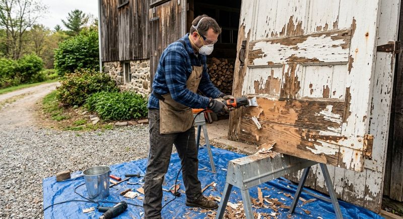 Door Varnish Removal Service